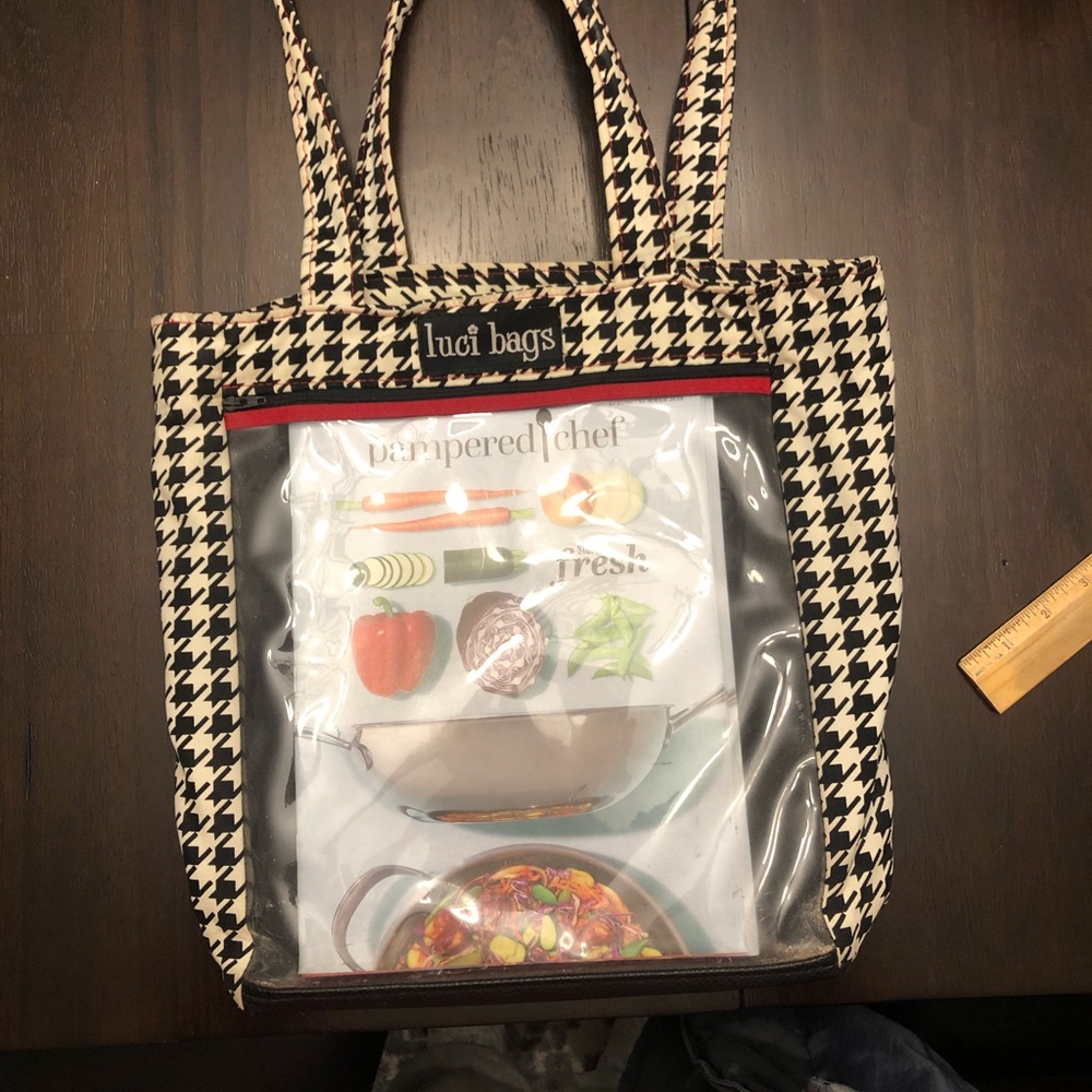 Luci bag catalog display for direct sales